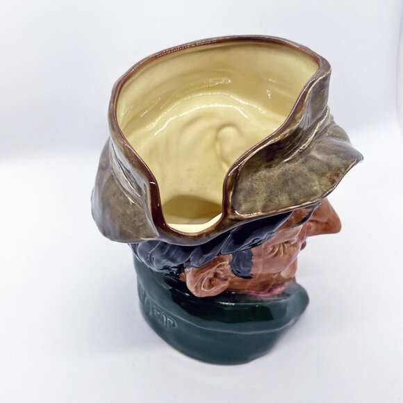 Vintage Royal Doulton 1950's Large Toby mug pitcher, fisherman The Poacher - Picture 2 of 10